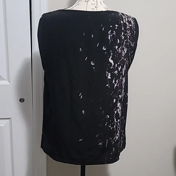 All Saints Lucie Silk Floral Top Shirt Size 2 - Picture 8 of 11